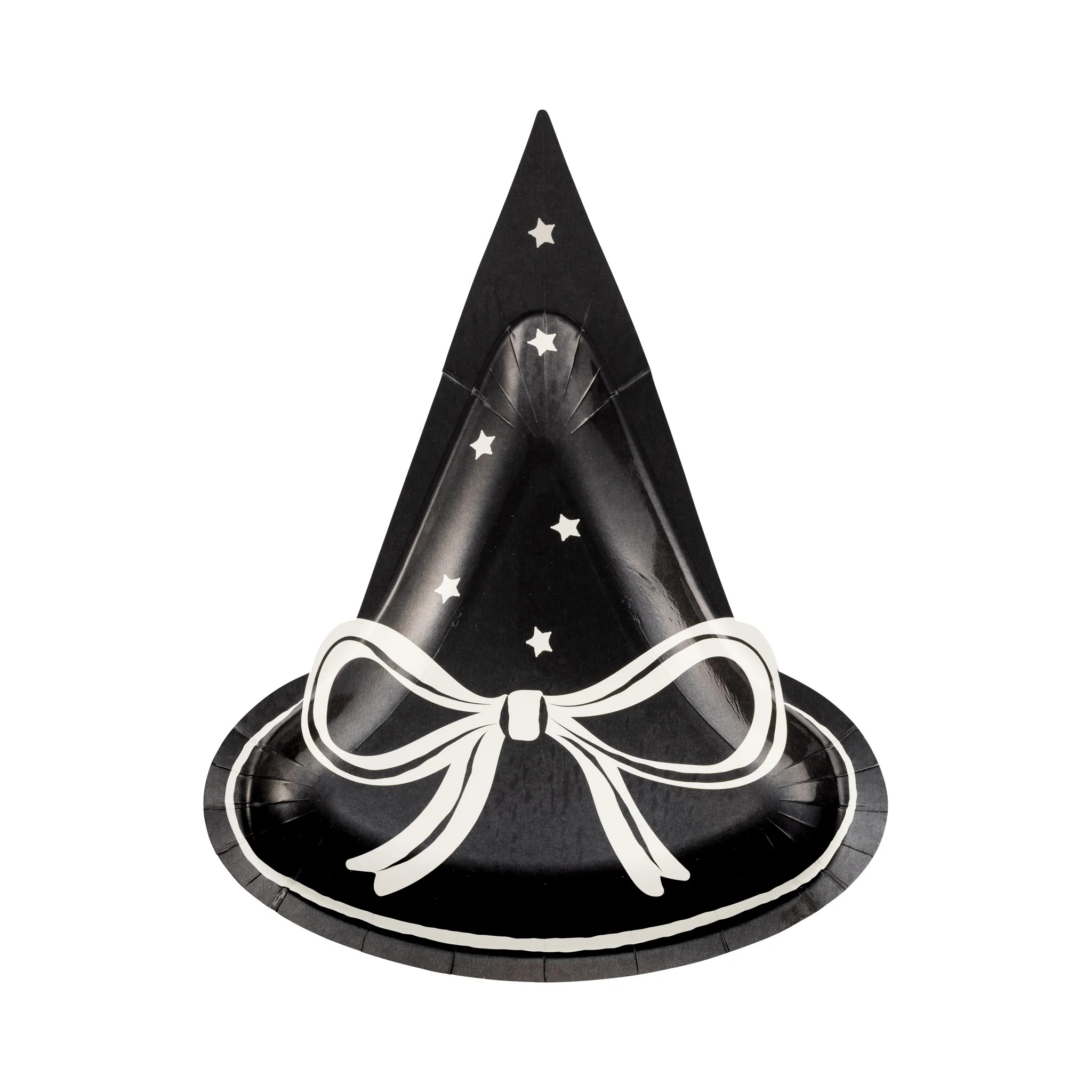 Witch Hat Shaped Paper Plate | My Mind's Eye