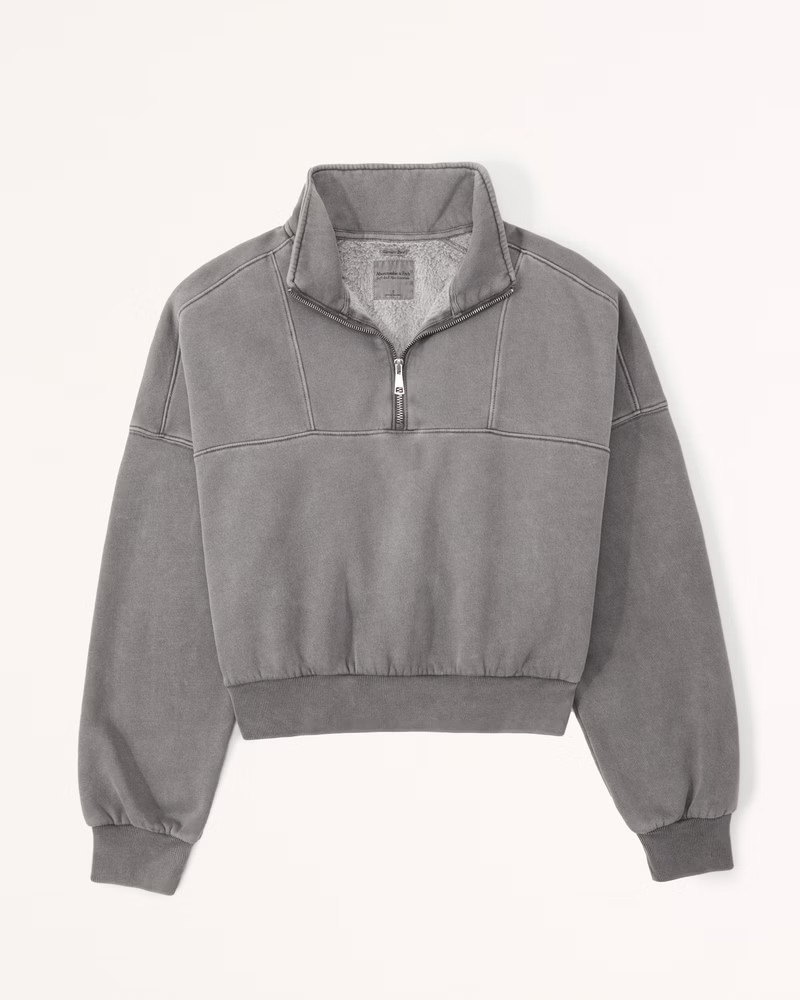 Essential Mini Sunday Half-Zip | Abercrombie & Fitch (US)