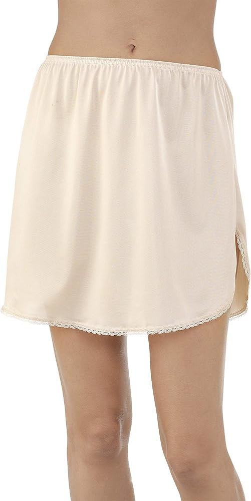 Vanity Fair Women's Anti-Static Nylon Half Slip for Under Dresses | Amazon (US)