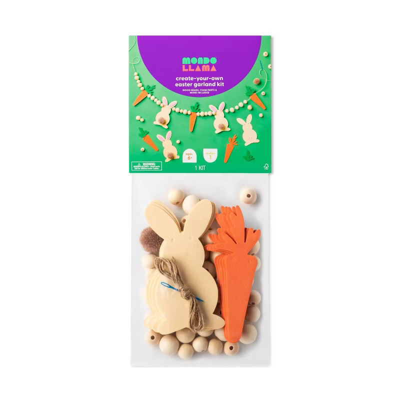 Create-Your-Own Easter Garland Kit - Mondo Llama™ | Target