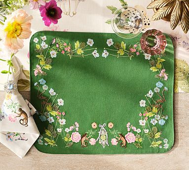 Cynthia Rowley Midsummer Night's Dream Placemats - Set of 4 | Pottery Barn (US)
