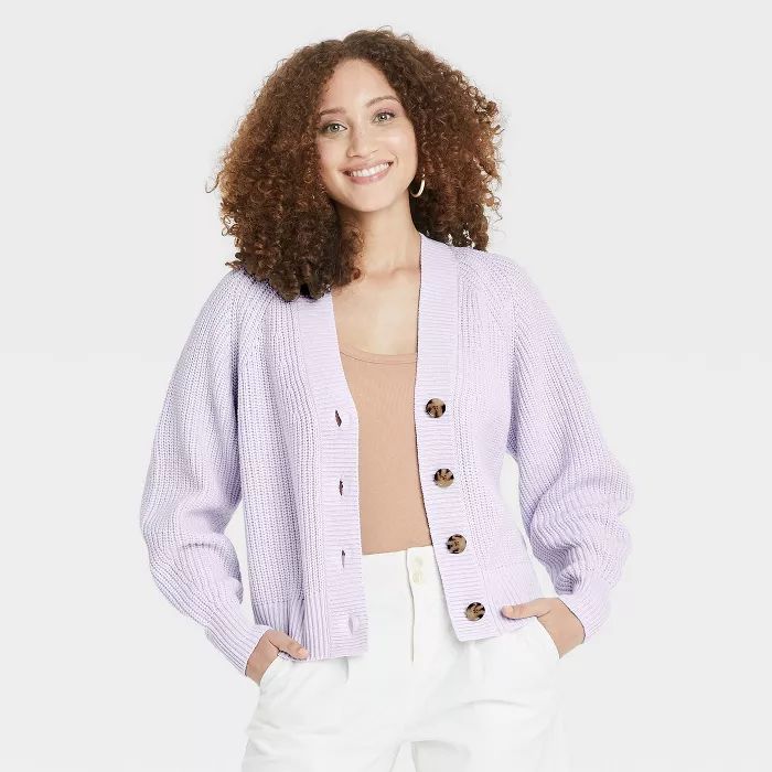 Women's Button-Front Cardigan - A New Day™ | Target