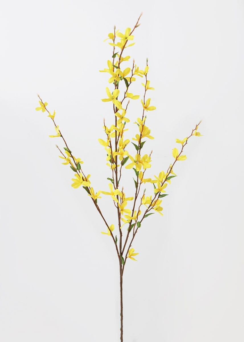 Artificial Forsythia Branch in Yellow - 38 | Afloral
