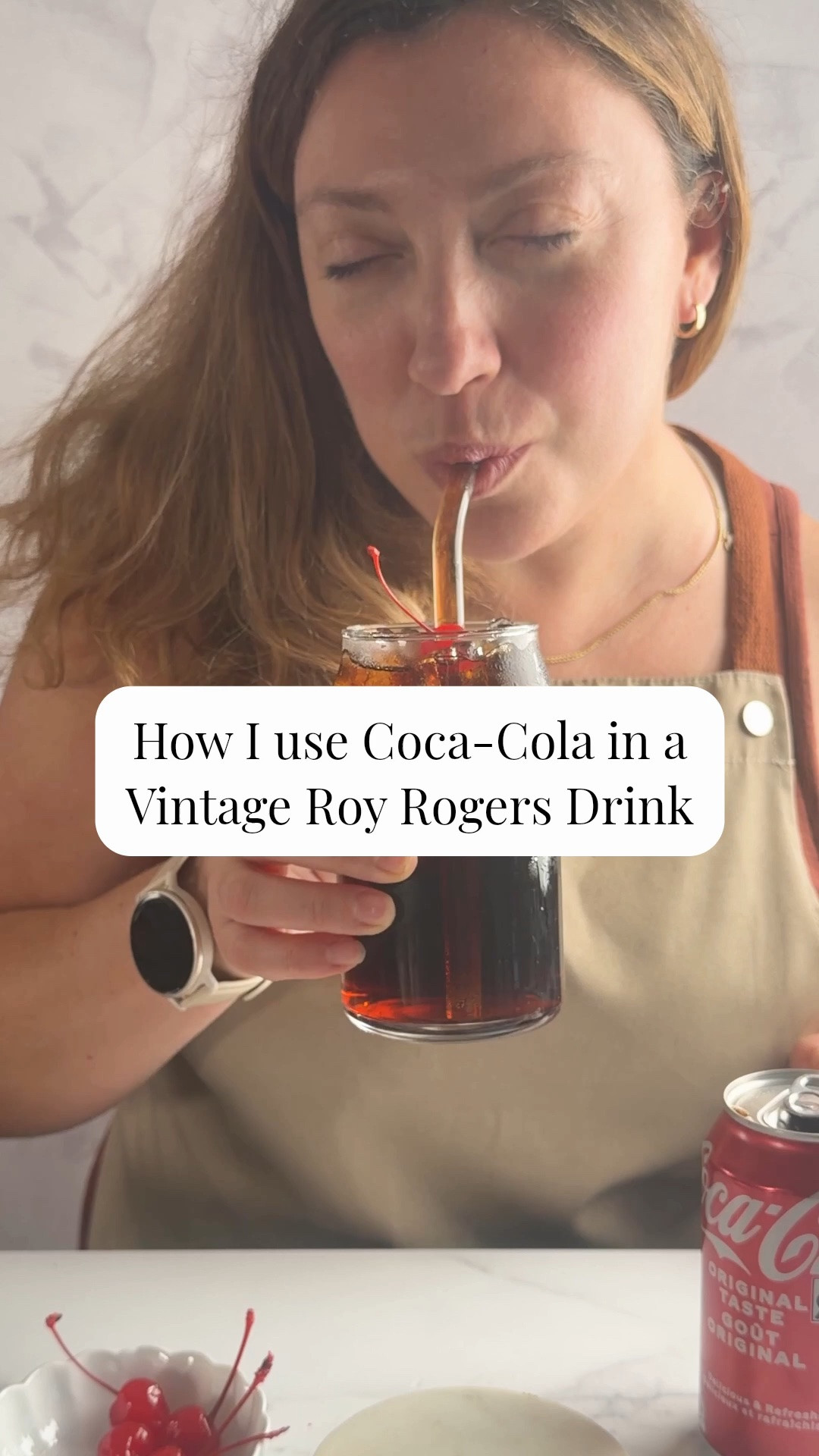 My toddlers think I am a fancy bartender and honestly I am not correcting them 🍒 The vintage Roy Rogers takes two minutes. Coke over ice, a splash of grenadine, cherry on top, and suddenly it is 1955 at the diner counter. The slow pour is what makes it pretty, that part is in the video. Exact products linked where available, plus similar options for the rest.

I'm Ksenia, food blogger and mom of two, and easy retro drinks the whole family can share are my thing. Follow for more!

#royrogers #vintagerecipes #kidfriendlydrinks #familyfun #mymocktailforest

#LTKfoodie #LTKvlog #LTKdayinmylife