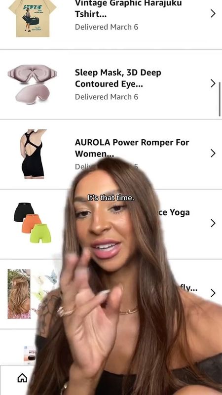 SPRING AMAZON FINDS 💘🛒
My recent amazon orders & how I rate every product. 

Amazon finds 2023, amazon athletic wear, amazon gym set, amazon gym shorts, amazon gym onesie, amazon beauty finds, amazon sleep mask 

#LTKFind #LTKfit #LTKunder50