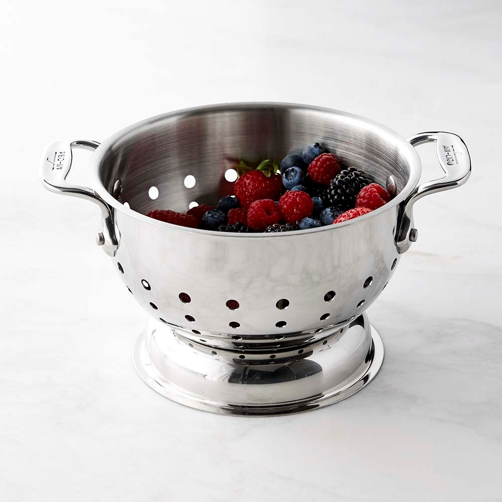 All-Clad Stainless-Steel Colanders | Williams-Sonoma