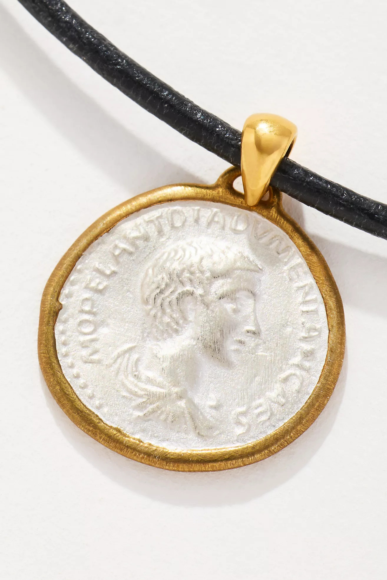 Chan Luu Coin Leather Necklace | Anthropologie (US)