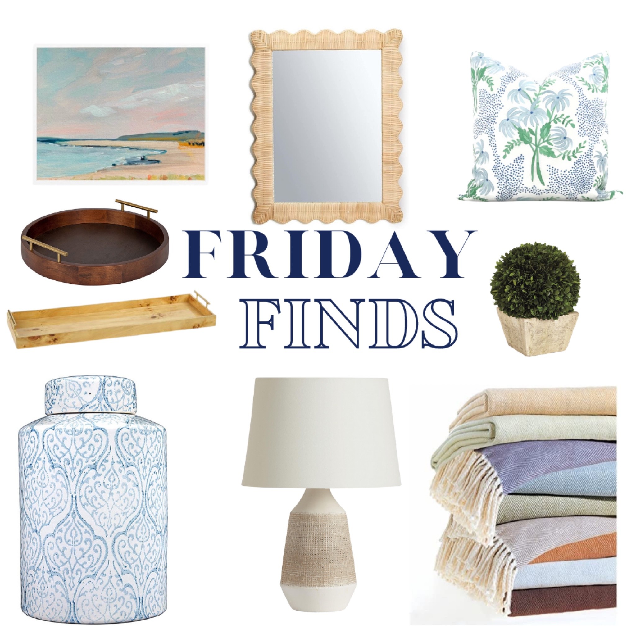 ✨Bringing back #fridayfinds ! Here are some pieces I’m loving lately♥️
✨I actually start my holiday shopping in September so I can chip away at it…call me crazy but 🤷‍♀️
✨Happy Fri-yay!!! What’s on for the weekend?!

#LTKhome