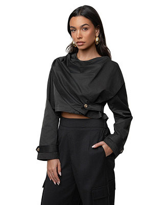 Women's Next Level Cape Jacket | Macy's