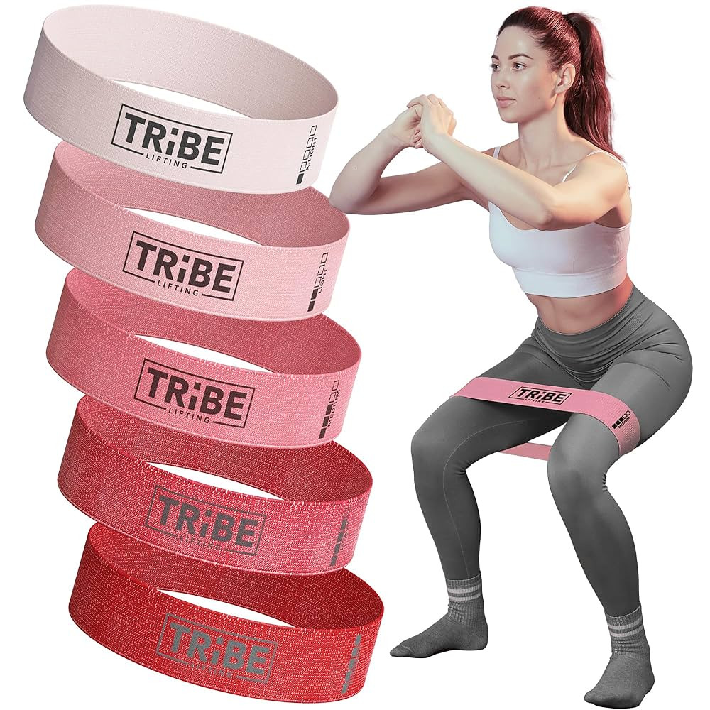 Fabric Resistance Bands for Working Out - Booty Bands for Women and Men - Exercise Bands Resistan... | Amazon (US)