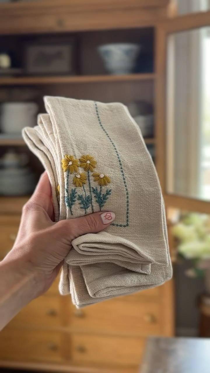 Would you believe these cloth napkins are from Amazon? It’s true! They’re such a beautiful and simple way to elevate casual family dinners each night. A small touch that makes everything more special! 

#LTKHome