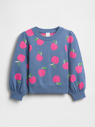 Baby & Toddler Puff-Sleeve Sweater | Gap (US)