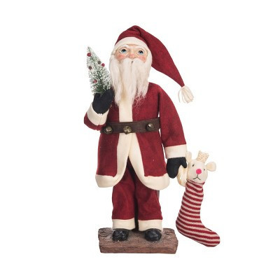 Gallerie II Jules Santa Art Doll Christmas Holiday Xmas Art Doll Decor Decoration | Target
