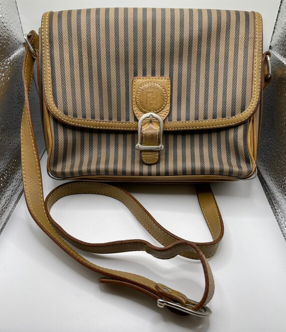 Vintage Fendi striped purse | Etsy (US)