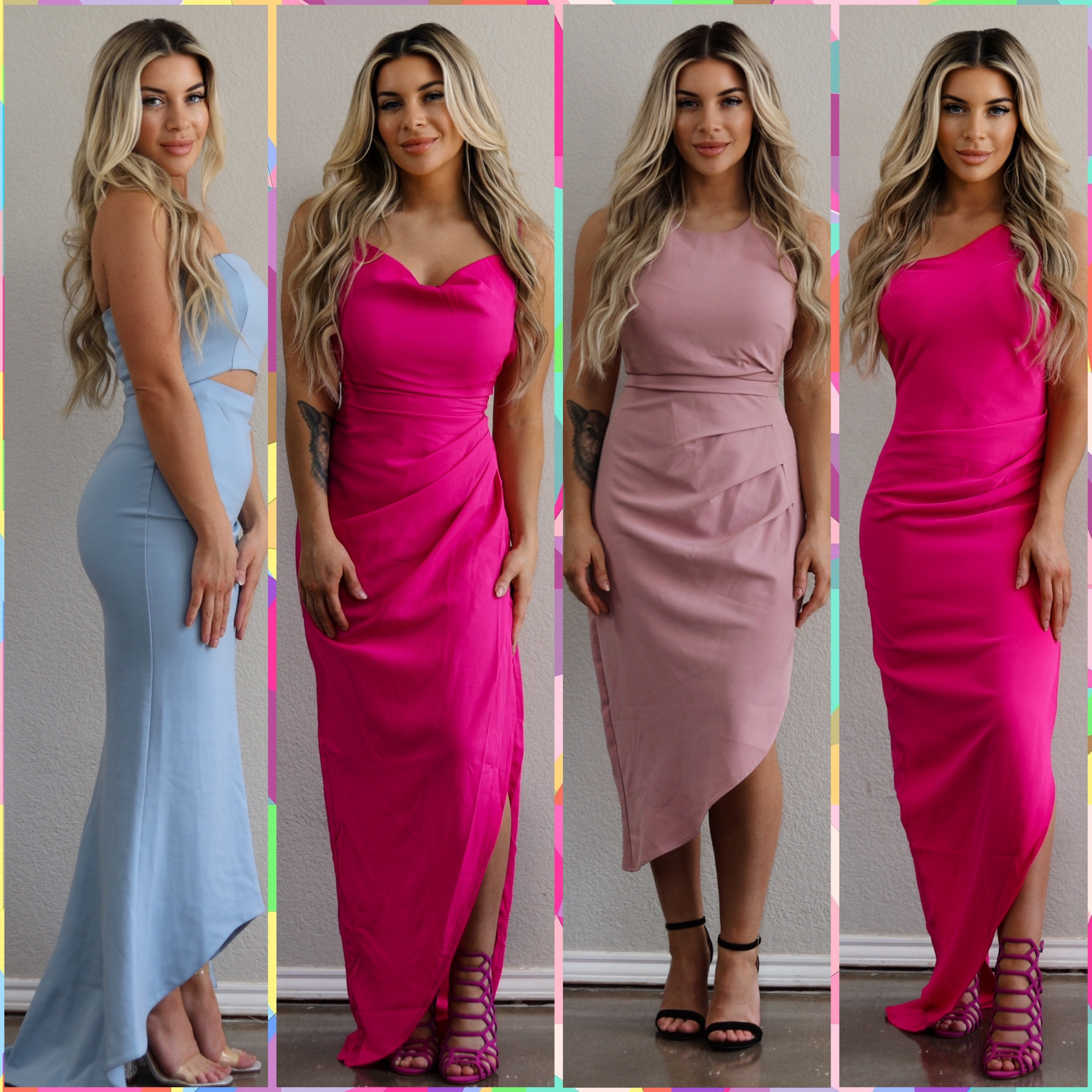 Which wedding guest dress would you choose?

#LTKSeasonal #LTKBeauty #LTKWedding