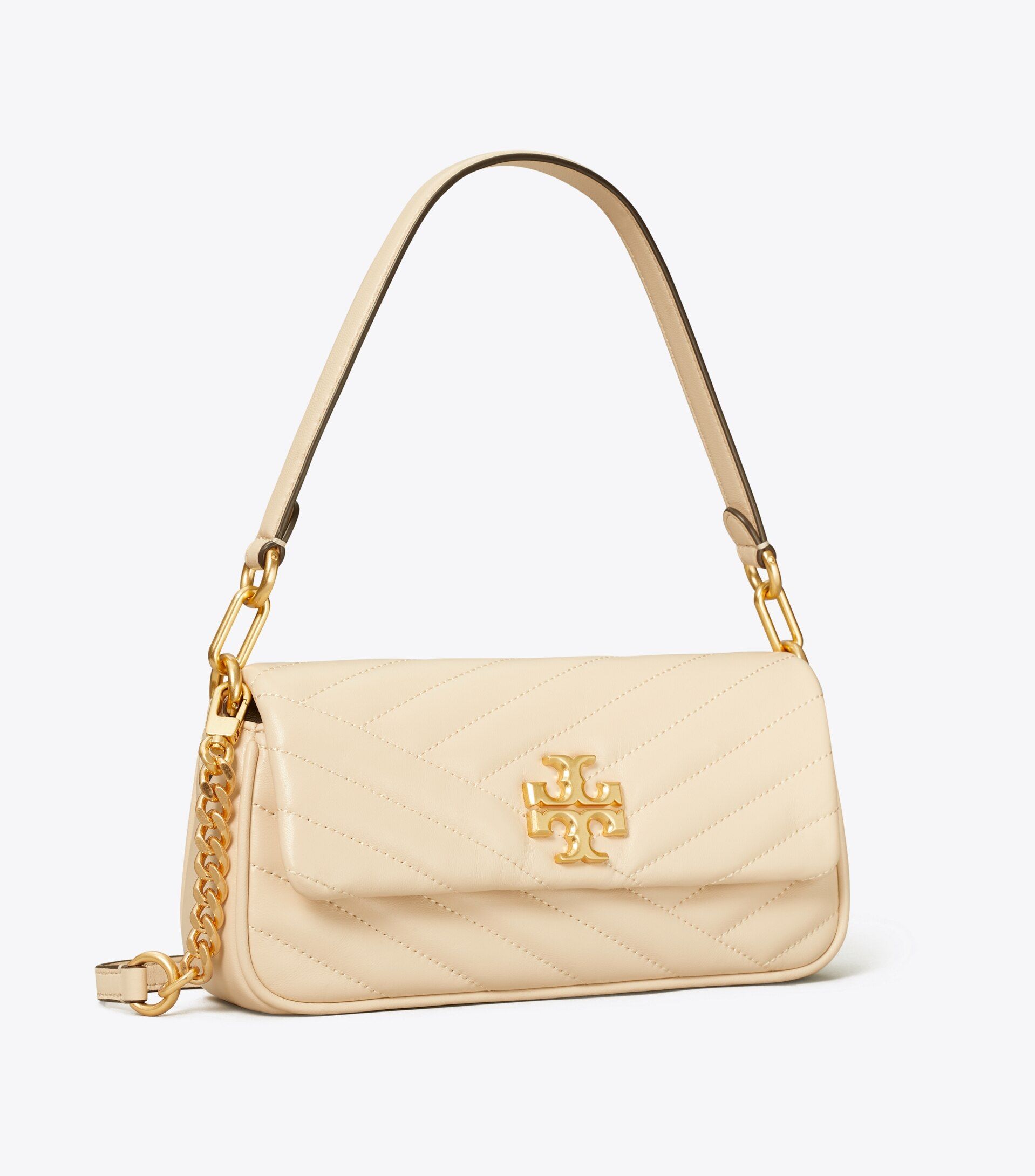 Kira Chevron Small Flap Shoulder Bag | Tory Burch (US)