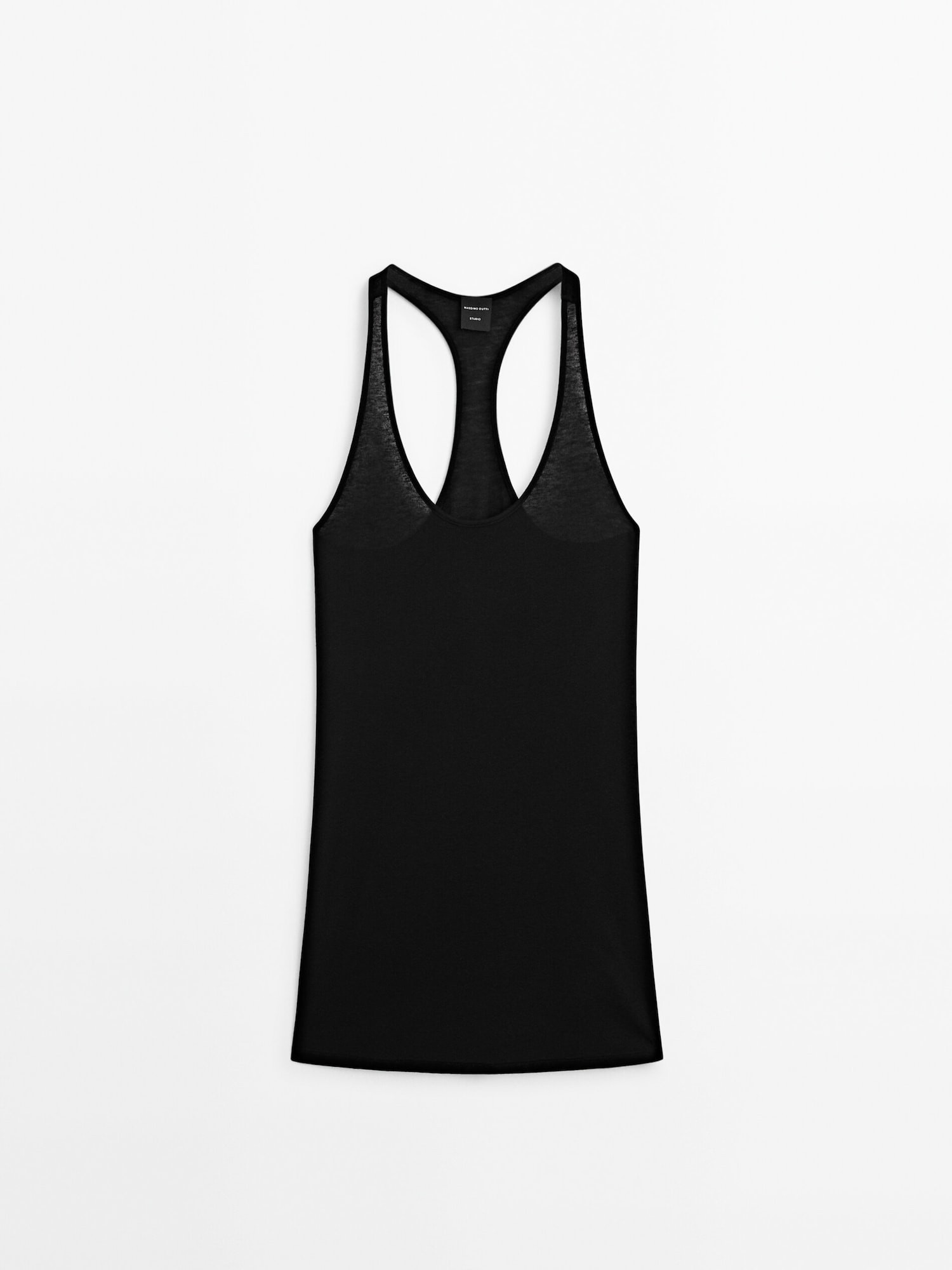 Long strappy top - Studio | Massimo Dutti US