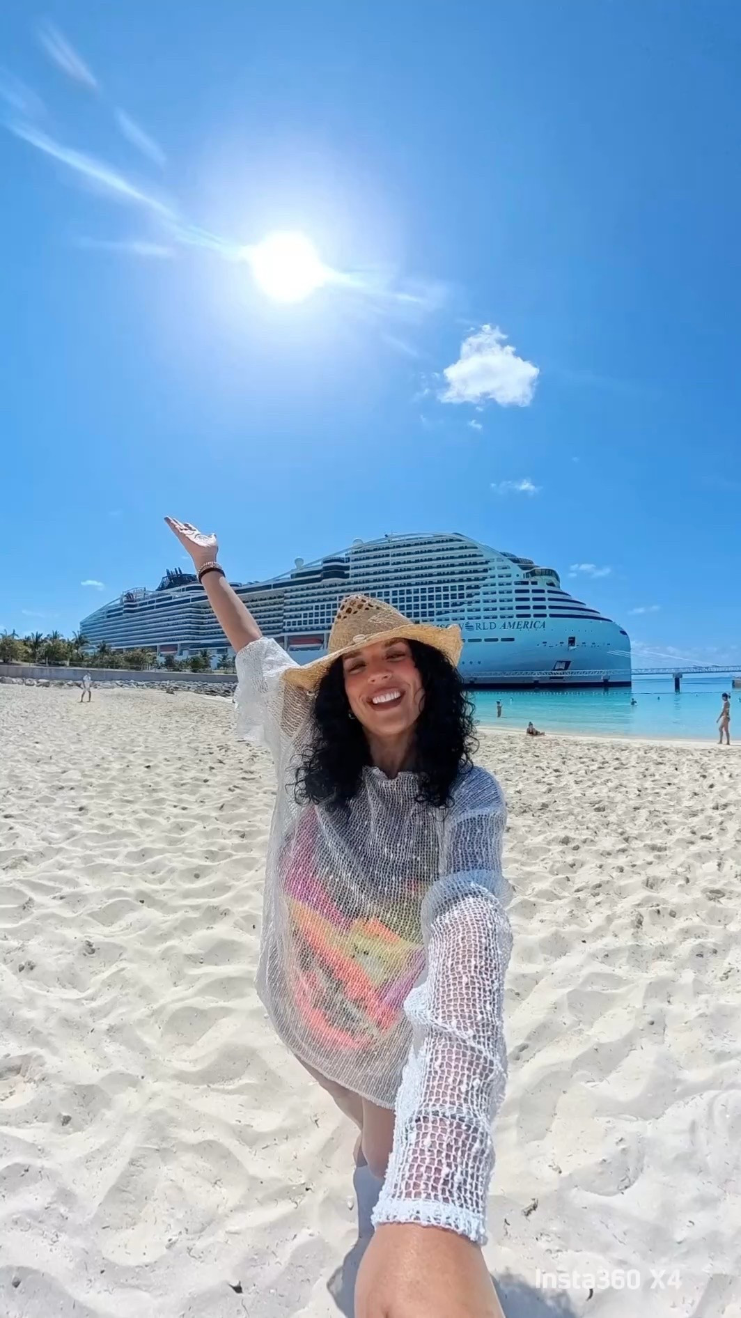 The vibe 🏝

#hat #coverup #swimsuit 

#LTKStyleTip #LTKTravel #LTKSwim