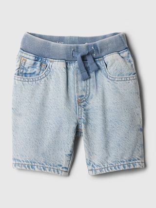 babyGap Pull-On Denim Shorts | Gap (US)