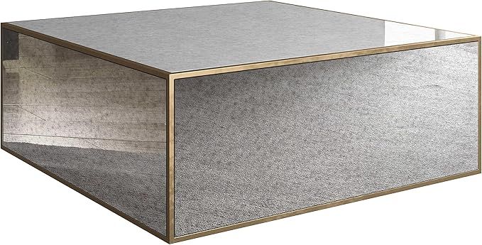 TOV Furniture Lana Mirrored Large Coffee Table | Amazon (US)