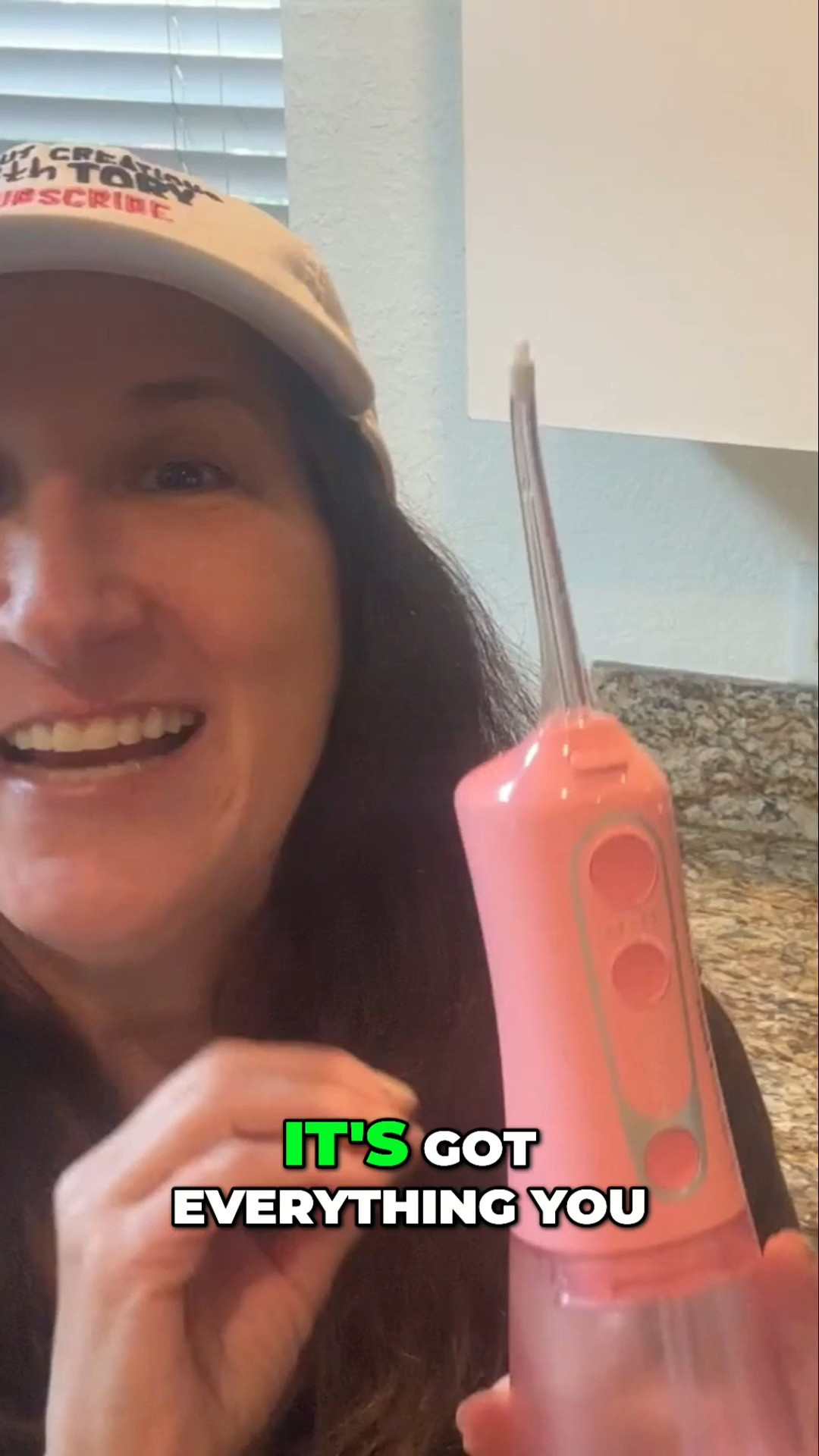 My FAV new water flosser!  Keep your smile sparkling with the Bitvae C6 Water Dental Flosser in pink! 💖 This portable cordless oral irrigator is perfect for deep cleaning, even with braces, thanks to 5 intensities and 6 jet tips. Its IPX7 waterproof design makes it safe for use anywhere, and the rechargeable battery means no cords holding you back. Compact, powerful, and oh-so-stylish, it’s a game-changer for your oral care routine! 🦷✨ 

 #LTKWatchNow #LTKOver40 #LTKFindsUnder50