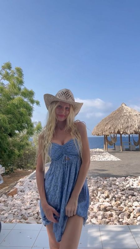 Cute spring looks from O’Neill 🌸🩵 #ad 
Beach vacation 
Spring outfits 
Spring dress 
Cowboy hat
Coastal cowgirl
Beach outfits 


#LTKtravel #LTKVideo #LTKswim