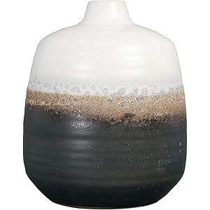 Bloomingville AH0405 Ceramic Vase, Small, Black | Amazon (US)