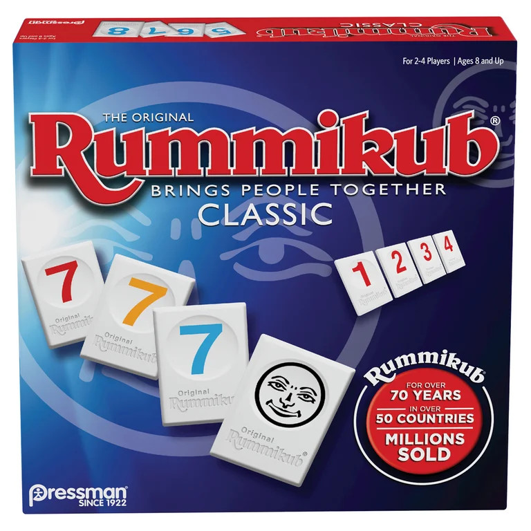 Rummikub Classic Edition - The Original Rummy Tile Game for Ages 8 and up - by Pressman | Walmart (US)