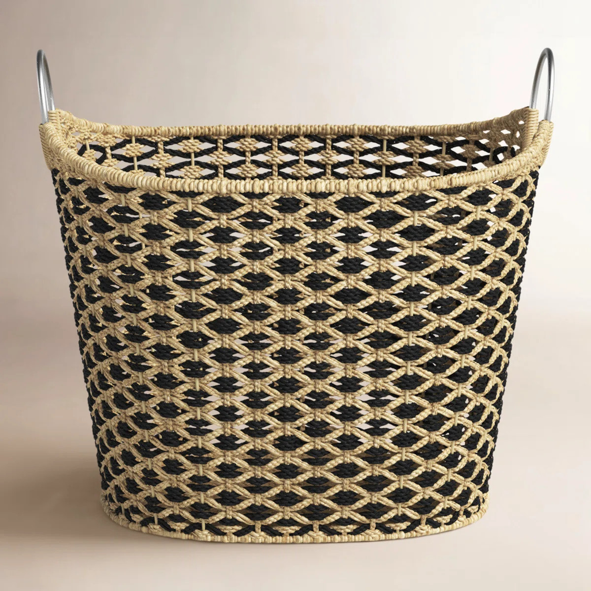 Seagrass Handmade Decorative and Functional Storage Basket with Handles | Wayfair North America