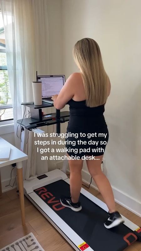 I love my walking pad and desk attachment so much!
.
.
.
Walking pad, treadmill, under desk treadmill, workout, work from home, fitness

#LTKFind #LTKhome #LTKcurves