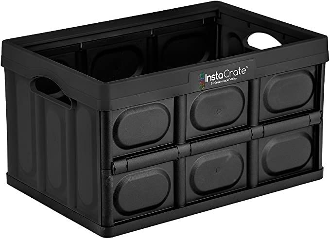 GreenMade InstaCrate Collapsible Storage Container, 12 gal, Black | Amazon (US)