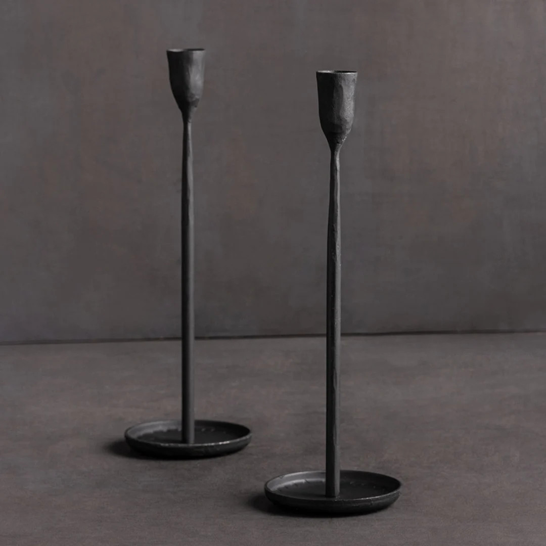 Candlestick Candle Holder Taper Decorative Centrepiece Home - Etsy UK | Etsy (UK)