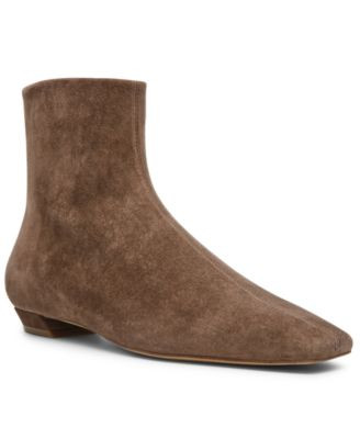 Steve Madden Women's Zami Snip Toe Booties - Brown Suede | Macy's