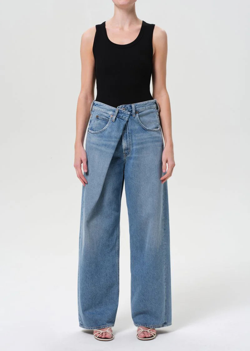 Vana Fold Jean in Mantra | AGOLDE