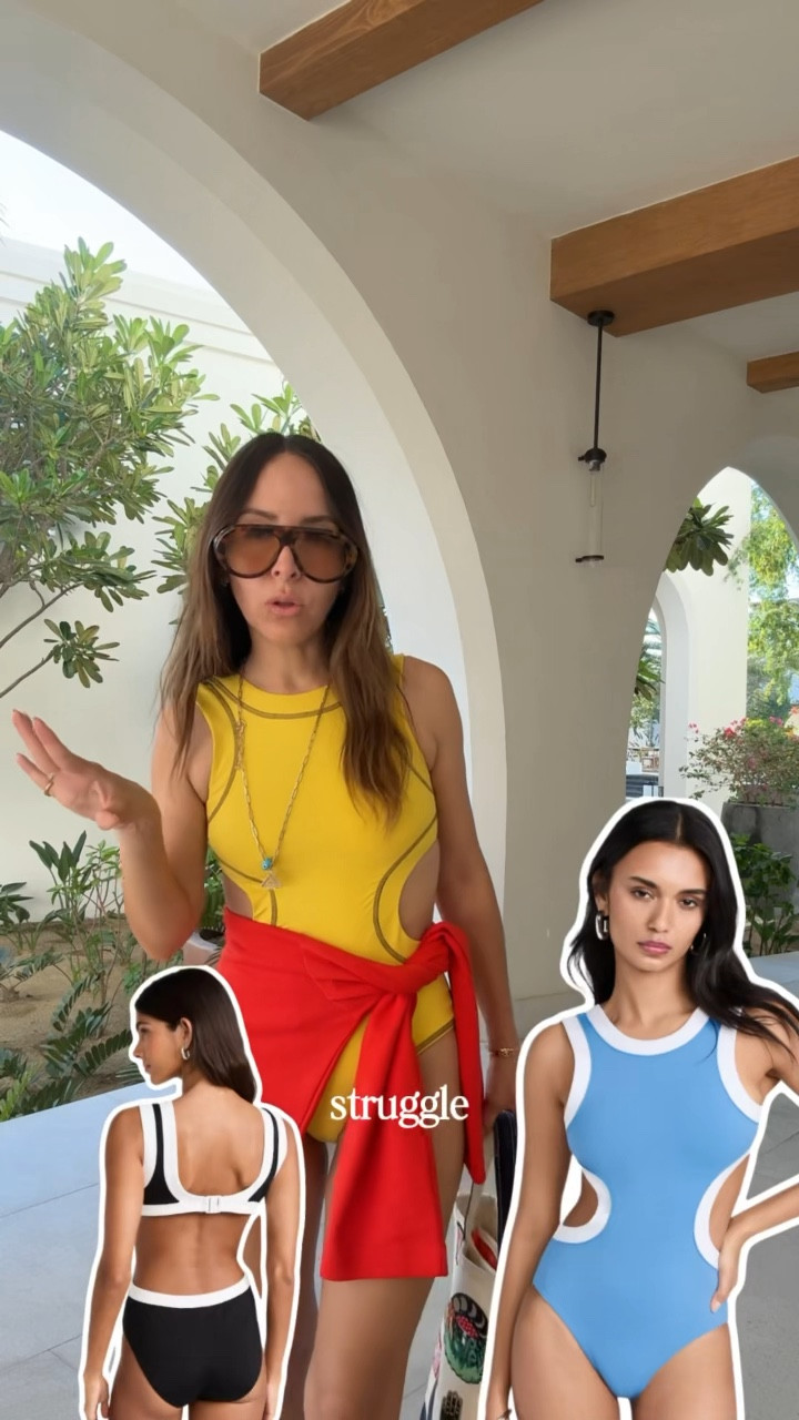 Cool moms, this one is for you! If you struggle with how to look cool at the pool but still be comfortable enough to chase your kid down, this suit is for you! 

#LTKSwim #LTKmomlife #LTKTravel