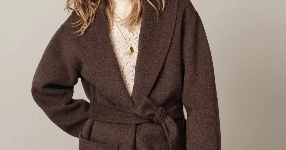 Lia Wool Robe Coat | Marine Layer