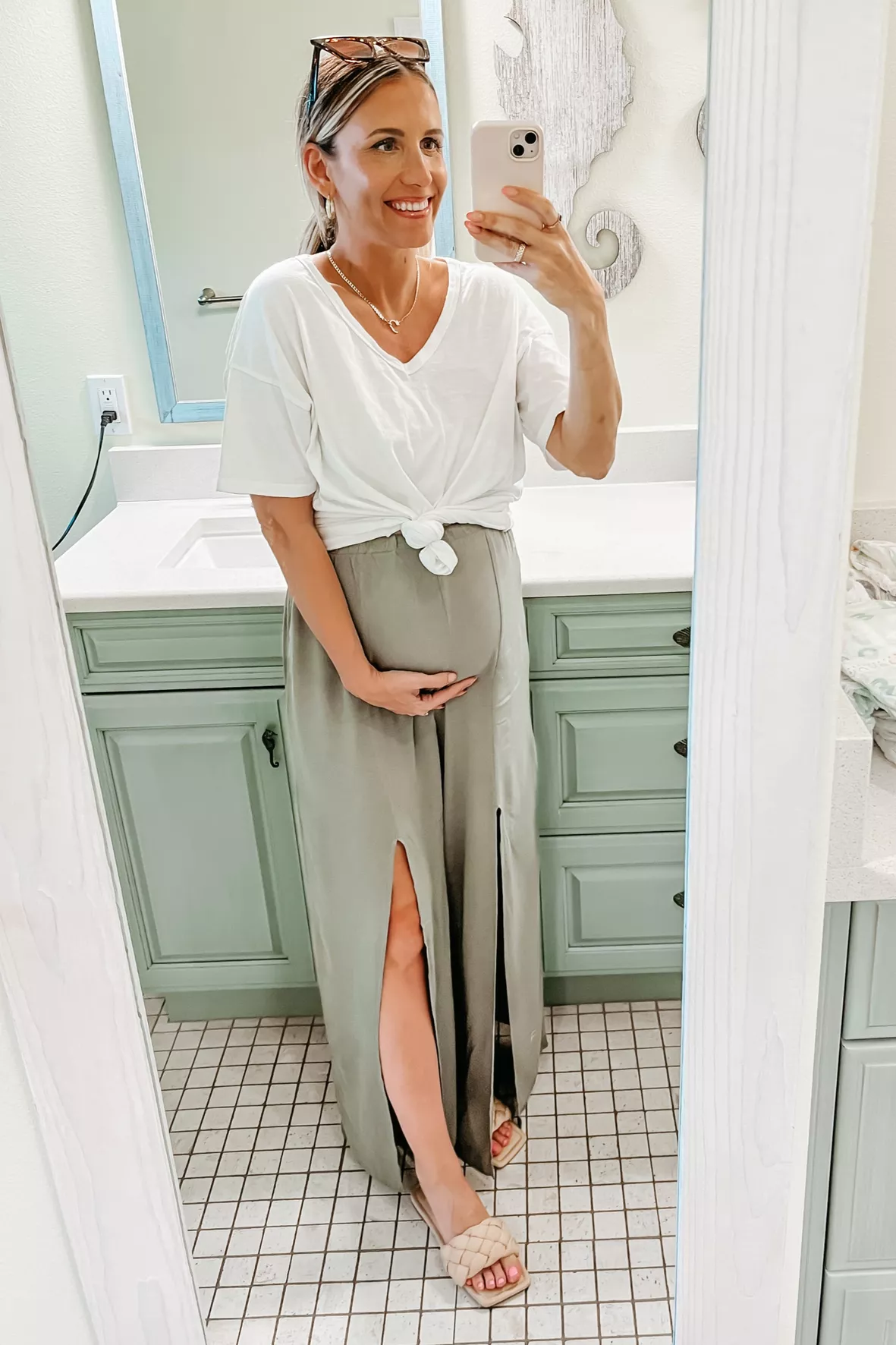 Maternity and Nursing Chambray … curated on LTK