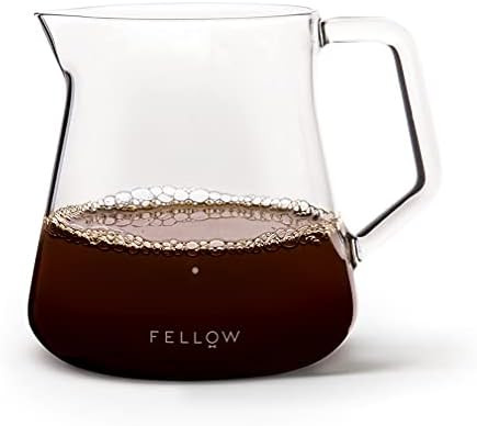 Fellow Mighty Small Glass Carafe - Manual Pour Over Coffee Beaker and Tea Steeper, Borosilicate Glas | Amazon (US)