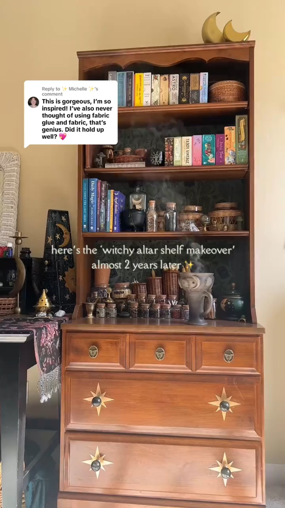 current witchy altar shelf setup 🌀✨🔮

#LTKFindsUnder50 #LTKFindsUnder100 #LTKHome