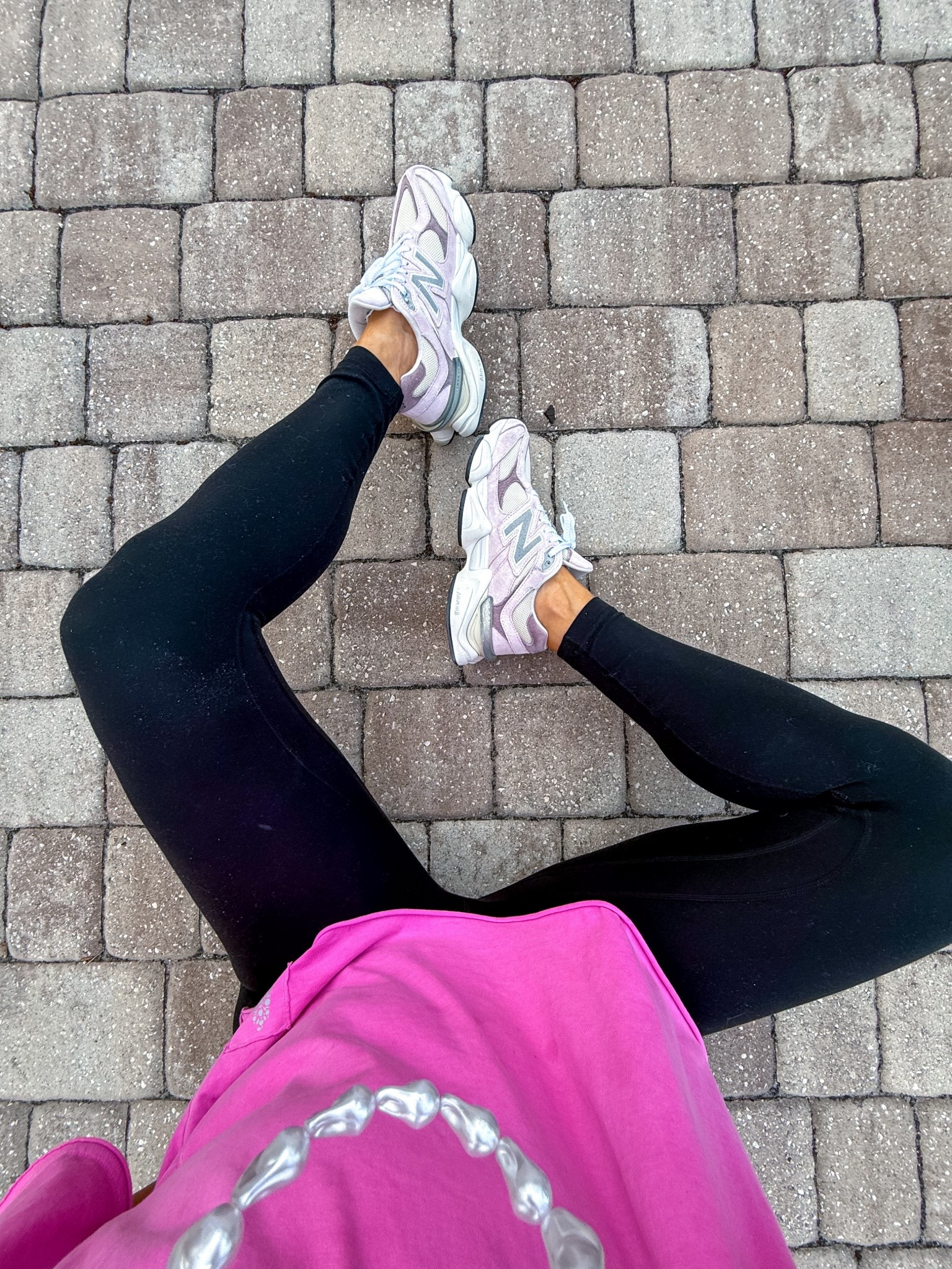 These are the sneakers I walk miles and miles in and never feel it! Can it emphasize enough how amazing these sneakers are. Fit is true to size. Wearing XS t-shirt an size 2 leggings. Outfit of the day. Workout outfit. Mom life  

#LTKPetite #LTKootd #LTKfitnessgoals