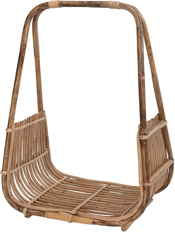 Bloomingville Handmade Rattan Holder with Natural Finish Magazine Rack | Amazon (US)