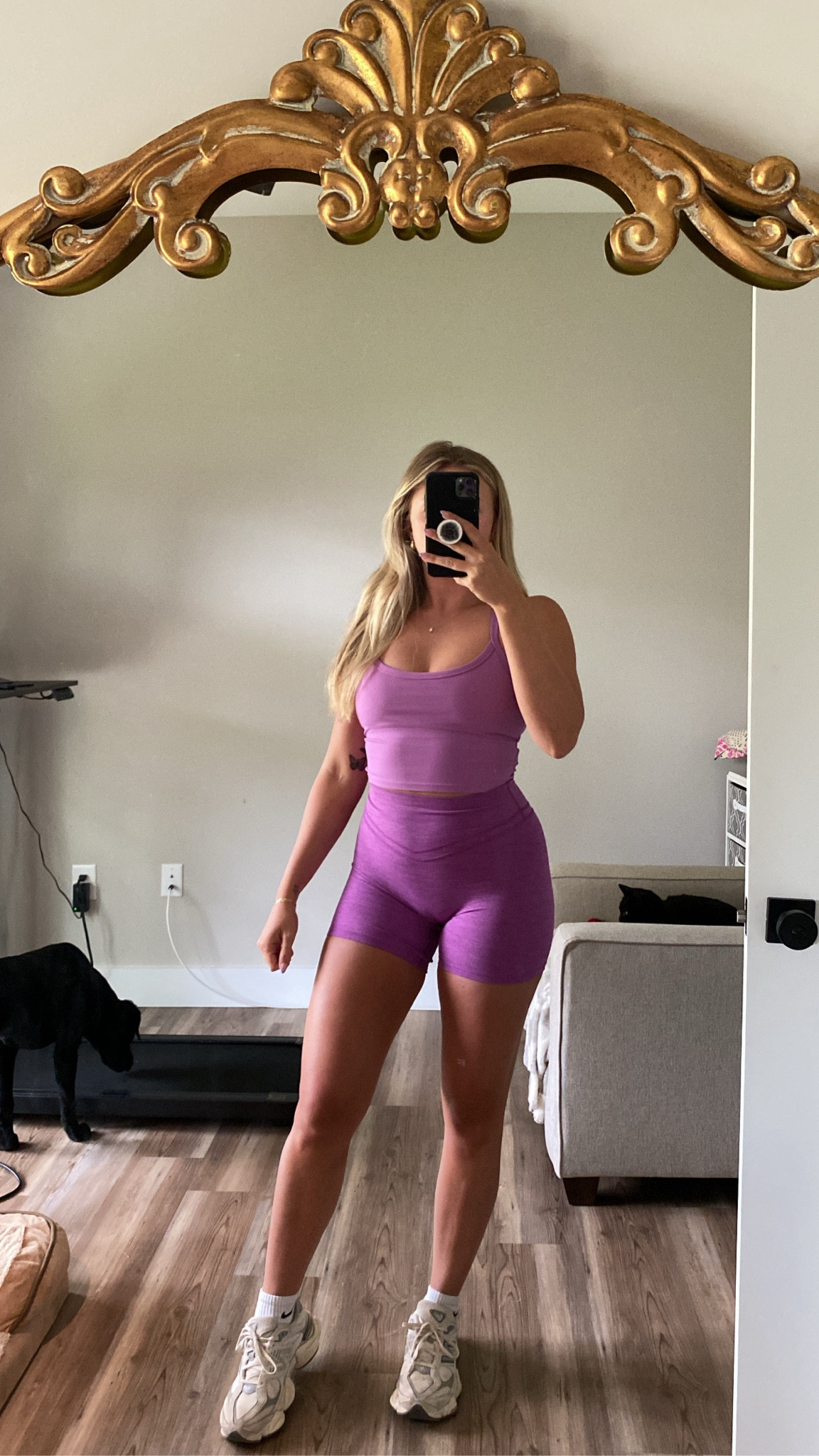 gym fit of the day 💜 

#LTKGiftGuide #LTKfitness #LTKActive