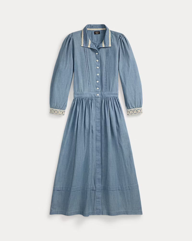 Indigo Chambray Dress | Ralph Lauren (UK)