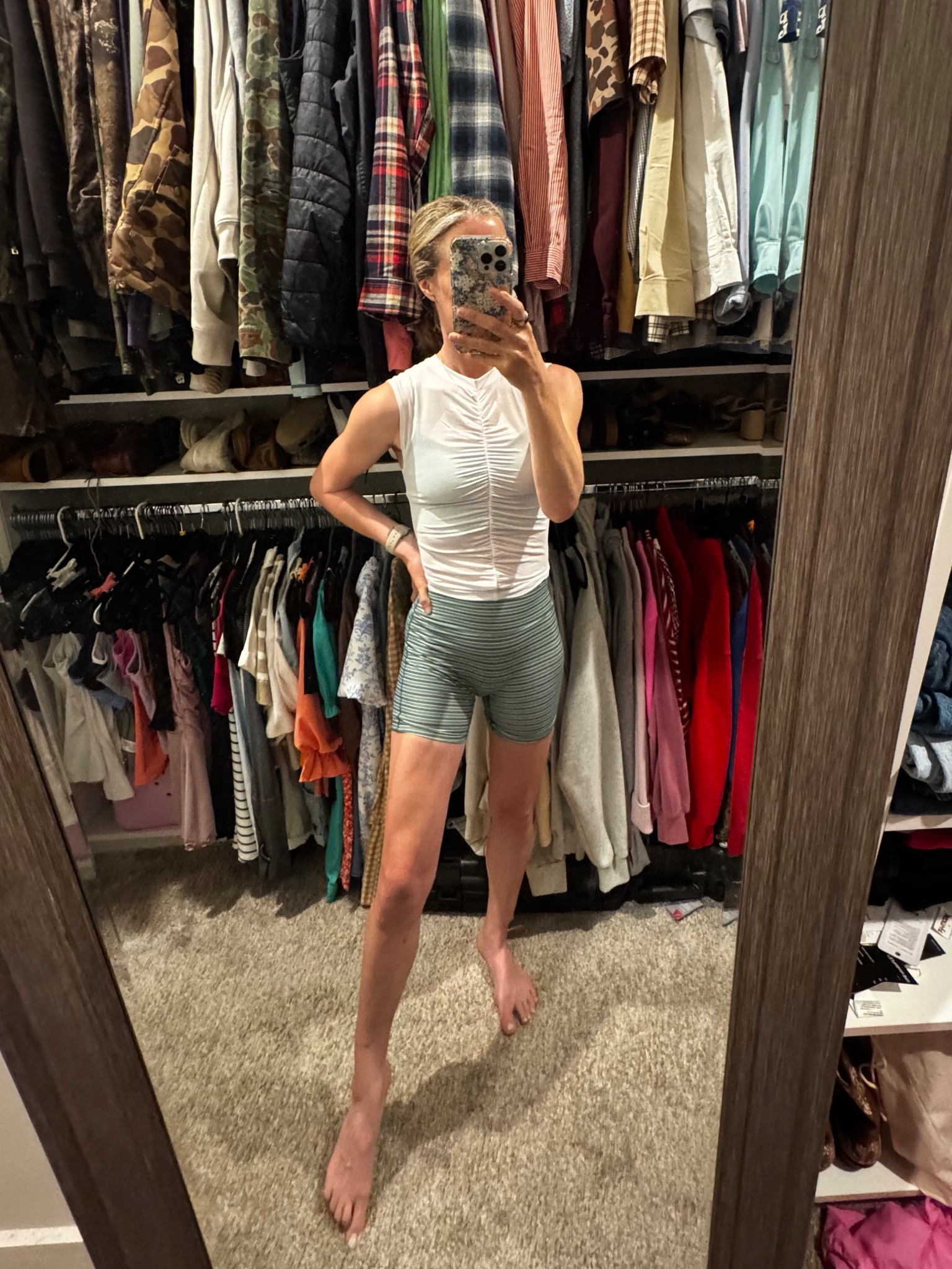 The perfect workout fit that’s supportive and comfortable. Top is on major sale. I’m unable to link bottoms as they are sold out. But they are from Milkstain Activewear. Wearing size xs in both pieces  

#LTKmomlife #LTKfitnessgoals #LTKootd