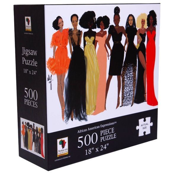 African American Expressions Sister Friends Jigsaw Puzzle - 500pc | Target