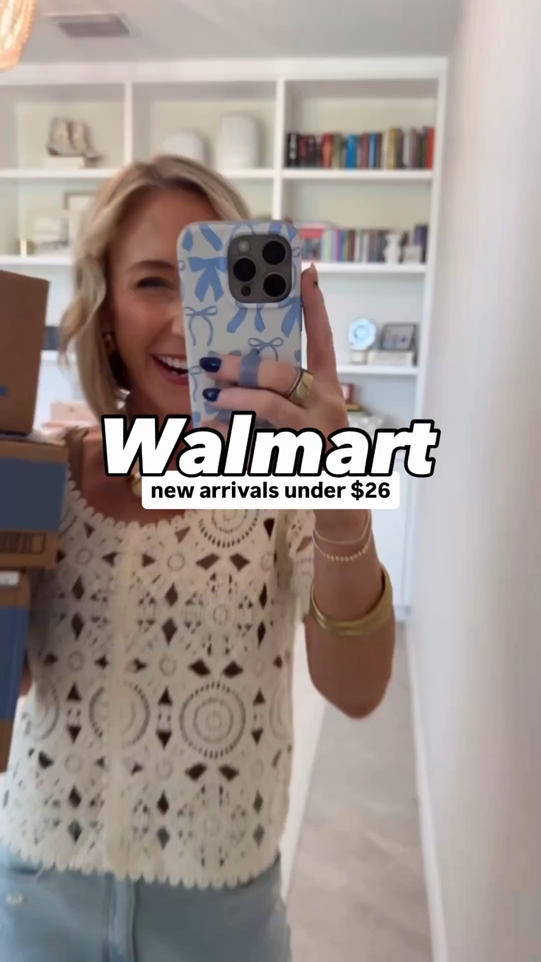 Walmart - new arrivals under $26 * Embroidered Wide Leg Boyfriend Jeans - size 2. $34.50. * Crochet Tee - size Small (should have done an XS). $28.50. 1. Chambray Sleeveless Fit and Flare Midi Dress - size XS. $24.98. 4 colors (this is “Indigo”) * Mixed Media Canvas Satchel Handbag - $26. 3 colors. 2. Sleeveless Henley Midi Dress - size XS. $22.98. 2 colors. 3. Drawstring Skort - size XS. $14.98. 4 colors. * Ribbed Scoop Neck Tee with Short Sleeves - size XS. $12.98. 4 colors. 4. Full Zip Fleece Hoodie - size XS. $21.98. 4 colors. 5. Fleece Shorts - size XS. 5'' Inseam. $12.98. 3 colors.

#LTKOver40 #LTKSeasonal