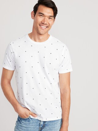 Soft-Washed Printed Crew-Neck T-Shirt for Men | Old Navy (US)