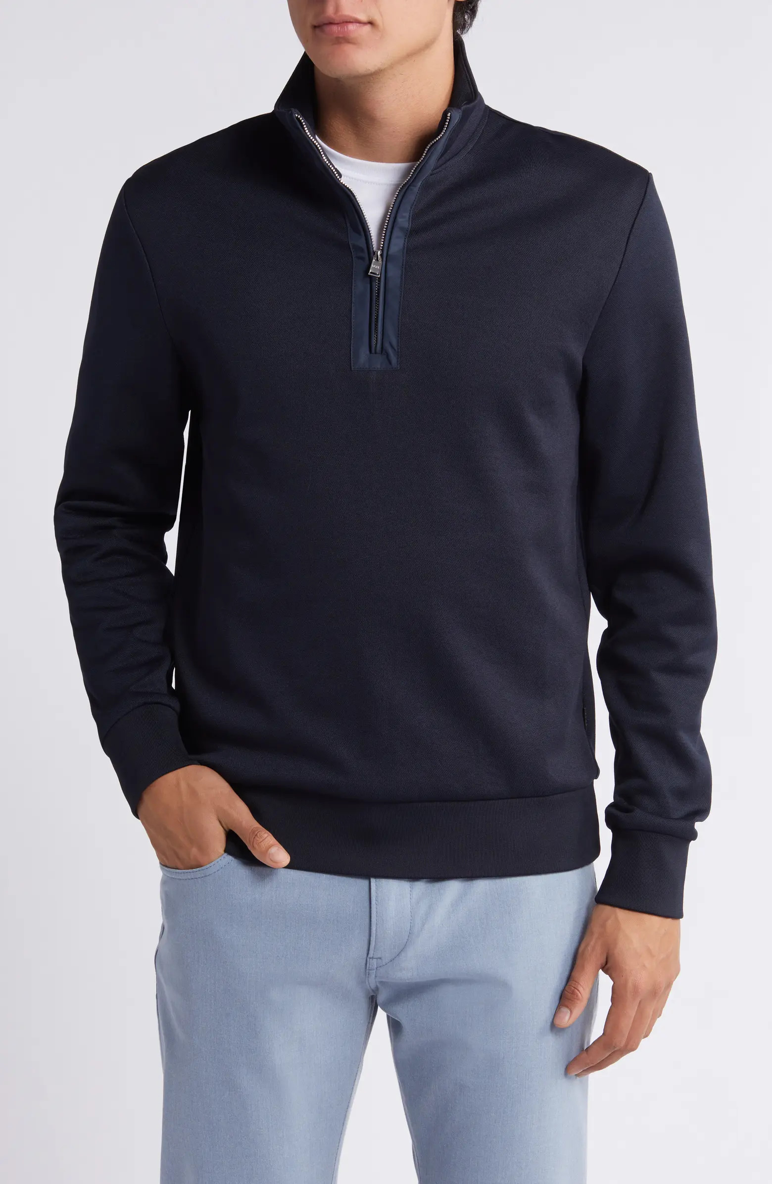 BOSS Sidney Quarter Zip Pullover | Nordstromrack | Nordstrom Rack