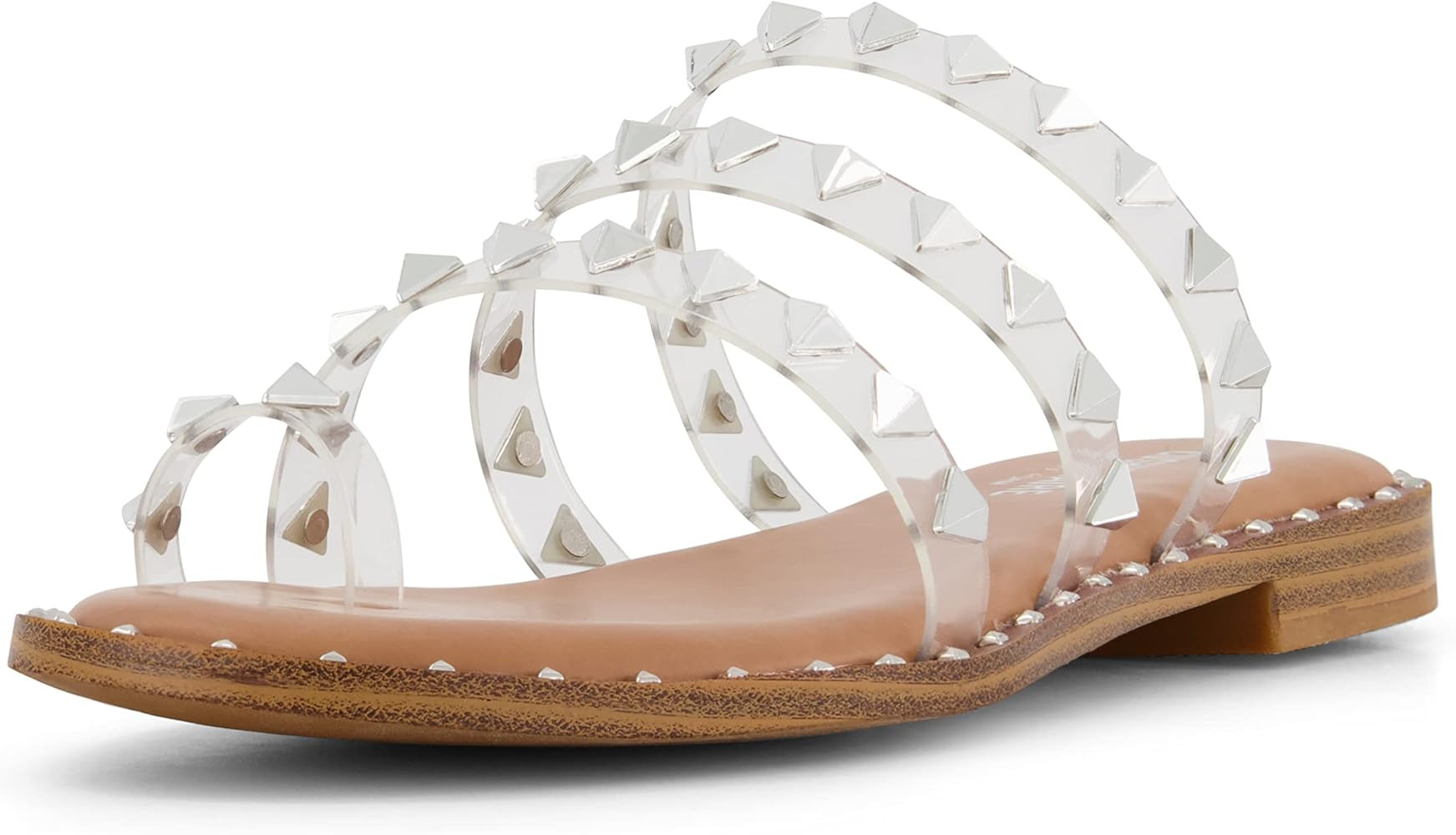 Cushionaire Women's Tonya Studded slide sandal with Memory Foam  | Amazon (US)