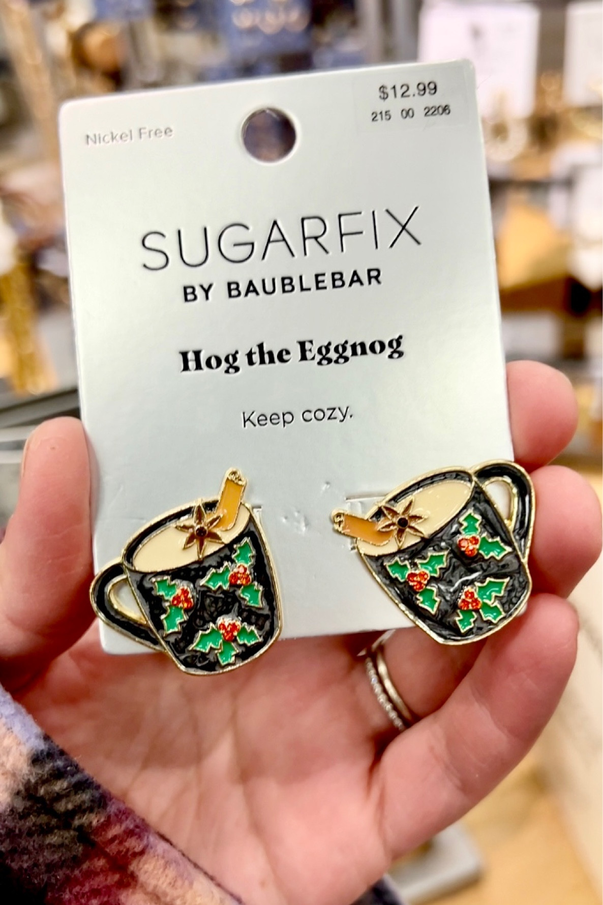 Holiday earrings at Target 

Now 30% off till 11/26



#LTKsalealert #LTKstyletip #LTKHoliday